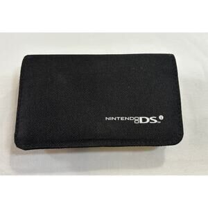 Nintendo 3DS DSi Lite Wallet Fold Carrying Case Black